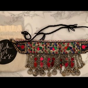 ROCK N ROSE ETHNIC GYPSY COIN NECKLACE